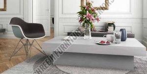 Rectangular Microcement Elements Coffee Table